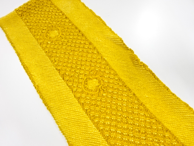  正絹　振袖用　絞り　帯揚げ